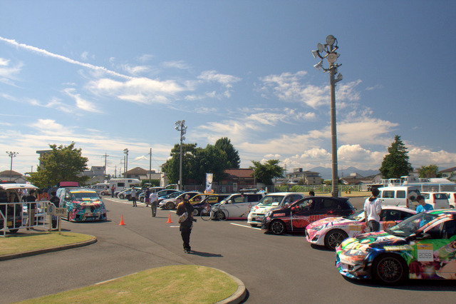 かぶら自動車教習所痛車展示会