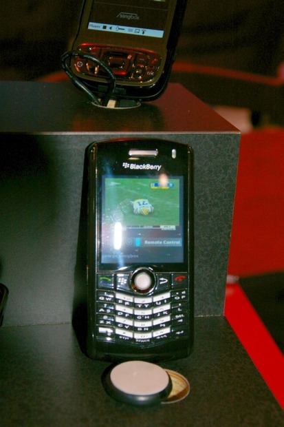 BlackBerry 8120に対応したSlingPlayer