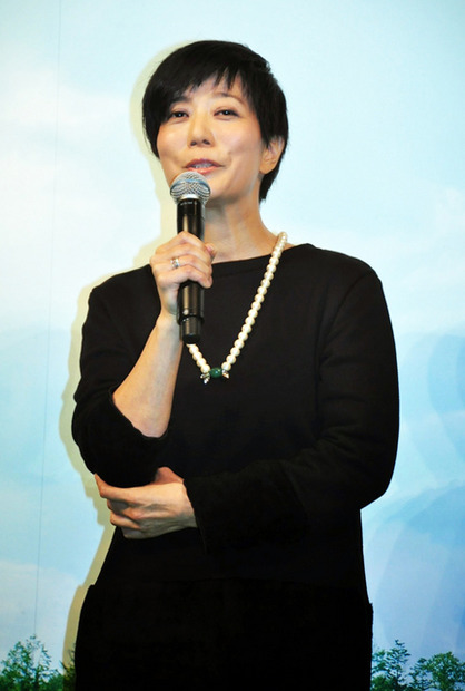 三島有紀子（監督）／『ぶどうのなみだ』試写会