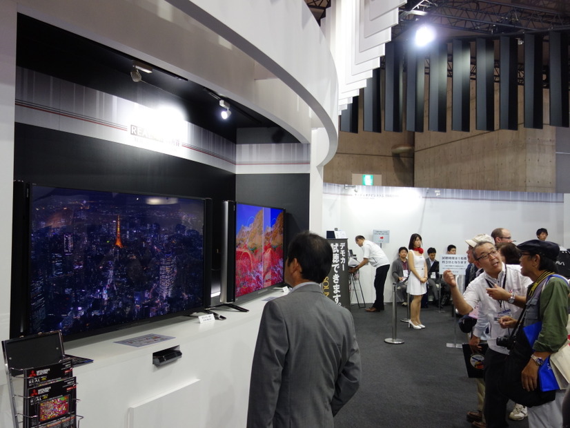 三菱電機の4Kデモ