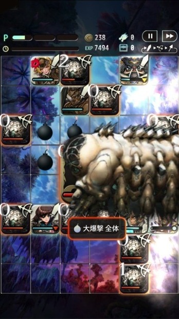 「TERRA BATTLE」スクリーンショット　(c) MISTWALKER