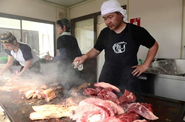 2014年GWに開催された「肉フェス」