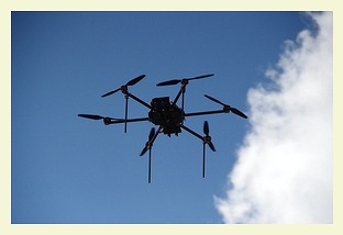飛行ロボットを用いた浅間山斜面の画像データの収集