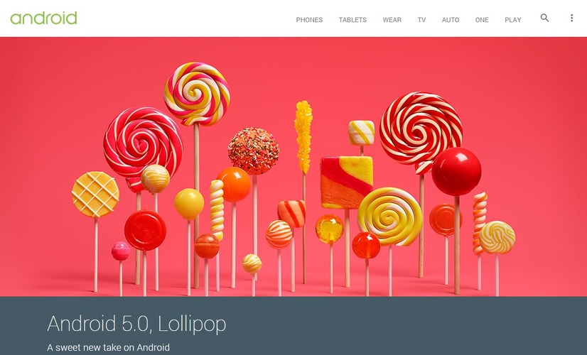 Google、「Android 5.0 Lollipop」発表