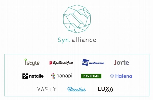 「Syn.alliance」ロゴと参加企業ロゴ