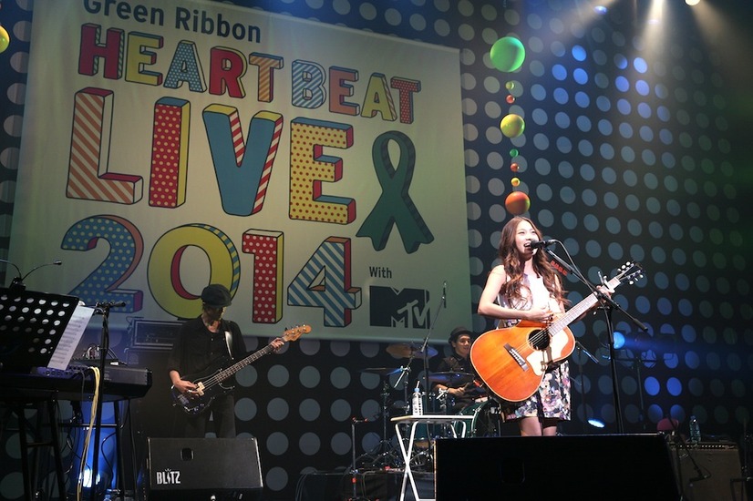「Green Ribbon HEART BEAT LIVE 2014 with MTV」、Rihwa