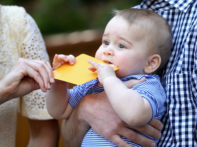 お兄ちゃんになるジョージ王子 -(C) Getty Images