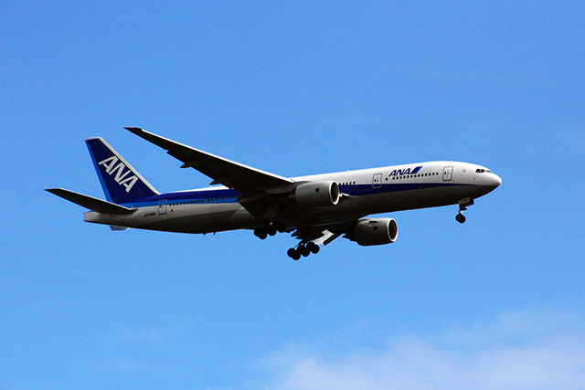 ANA B777《撮影 大野雅人》