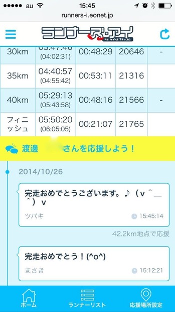 大阪マラソンでおこなった、スマートグラスを使った実証実験