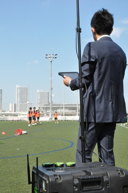 アディダスmiCoach、国内展開会見のようす