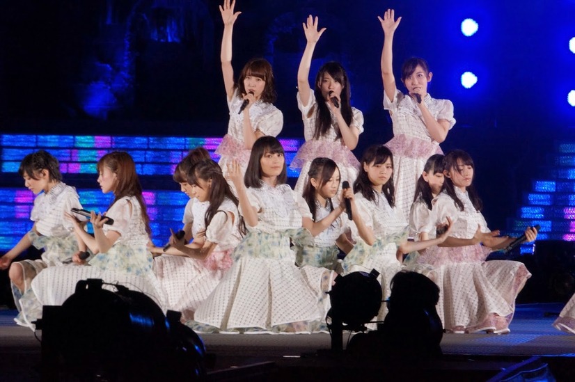 乃木坂46のツアー「真夏の全国ツアー2014 東京公演」の様子