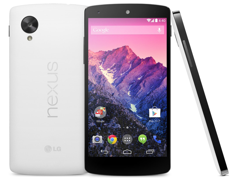 Android 5.0へアップデート可能になった「Nexus 5 EM01L」