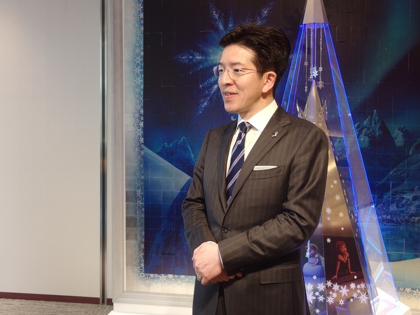 田中代表取締役社長　《撮影　高木啓》