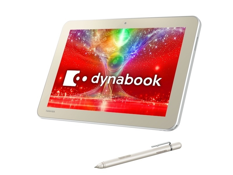 「アクティブ静電結合方式」対応の8型/10型Windowsタブレット「dynabook Tab S」シリーズ