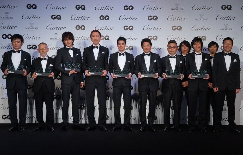 今年最も輝いた男たちを表彰する「GQ Men of the Year 2014」の授賞式
