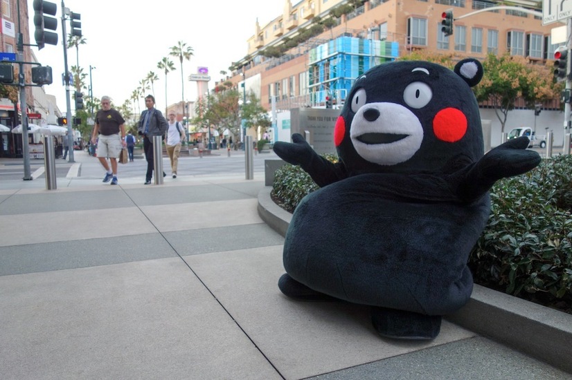 くまモン、ハリウッド訪問