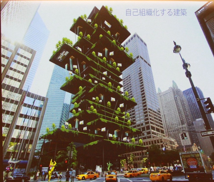ポストモダニズム以降は、このような建築が増えてくるかもしれない