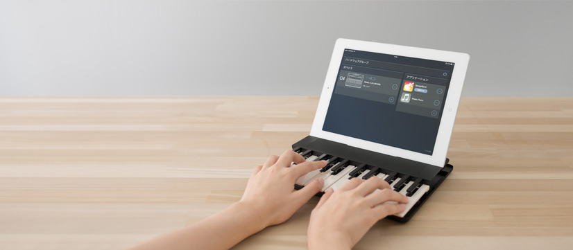 キックスターターで注目を集める、ワイヤレス音楽キーボード「C.24」
