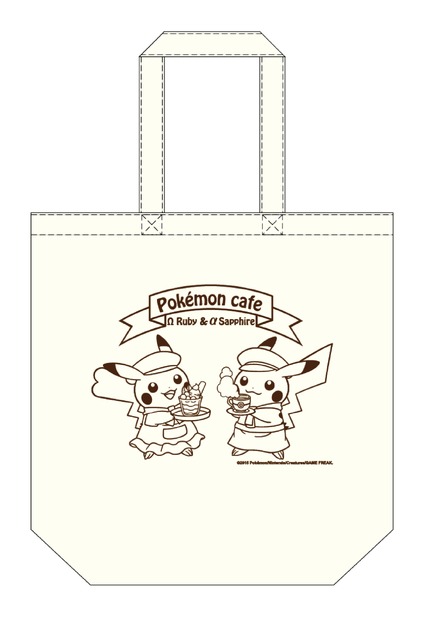 「ポケモンカフェ　Pokemon cafe　Ω Ruby & α Sapphire」メニューとグッズ