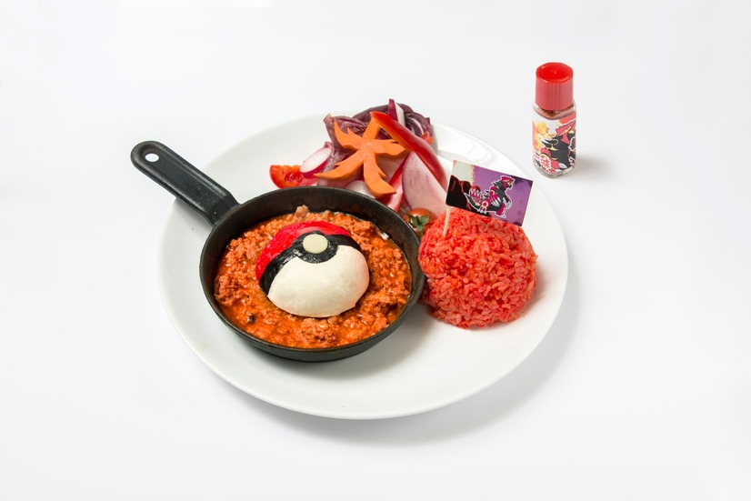 「ポケモンカフェ　Pokemon cafe　Ω Ruby & α Sapphire」メニューとグッズ