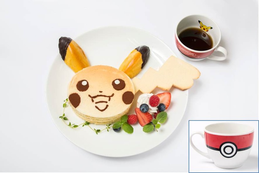 「ポケモンカフェ　Pokemon cafe　Ω Ruby & α Sapphire」メニューとグッズ