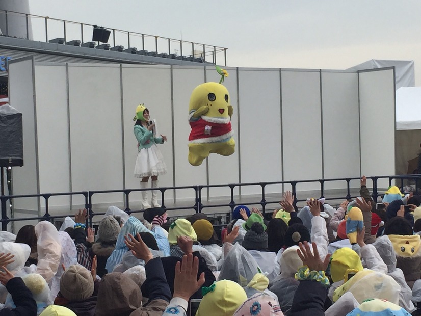新アルバム発売イベントのふなっしー