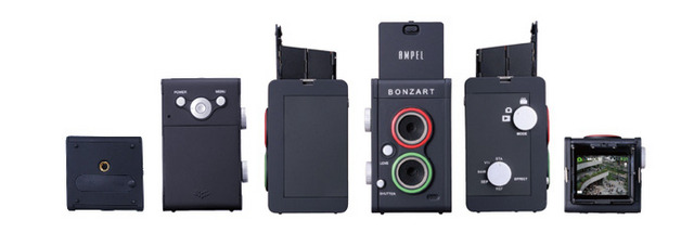 二眼レフ風デジタルトイカメラ「BONZART AMPEL」が12月24日に販売再開。