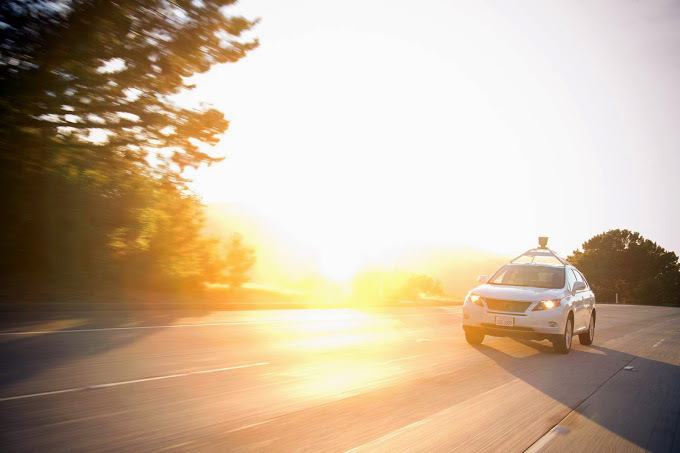 自動運転自動車のテストカー（2014年）