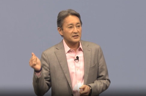 CESでの会見に登壇したソニーの平井一夫CEO