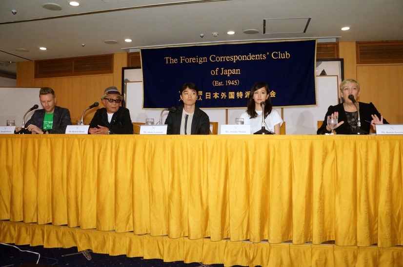 映画『さよなら歌舞伎町』（1月24日公開）の記者会見