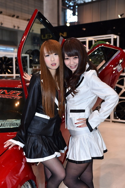 LEXANI JAPANブース コンパニオン（東京オートサロン2015）
