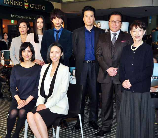 中谷美紀＆水川あさみ＆三浦翔平＆菜々緒＆キムラ緑子＆江波杏子＆石橋凌＆田中哲司／ドラマ「ゴーストライター」トークイベント