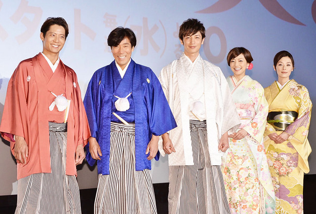 玉木宏＆倉科カナ＆黒木啓司（EXILE）＆大塚寧々＆岸谷五朗／ドラマ「残念な夫。」制作発表会見