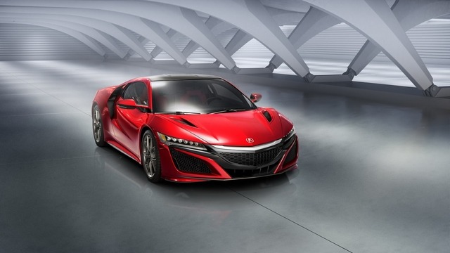 新型 ホンダ NSX の量産モデル