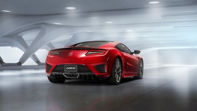 新型 ホンダ NSX の量産モデル