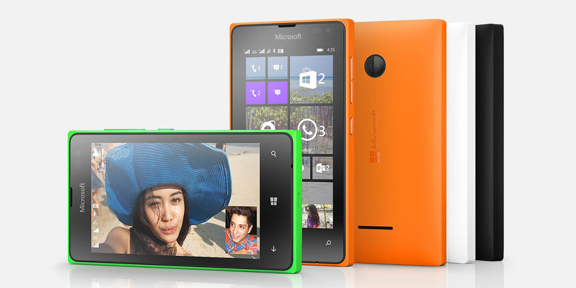 メインカメラが200万画素の「Lumia 435」