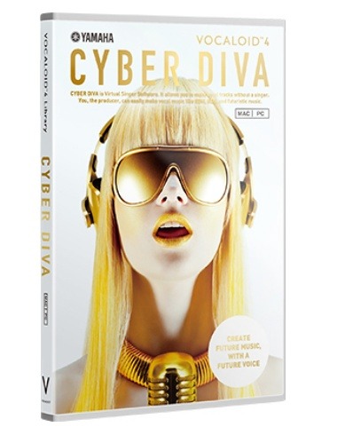 「VOCALOID4 Library CYBER DIVA」パッケージ