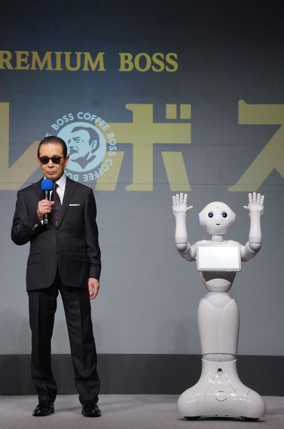 サントリーコーヒー『BOSS』新CM発表会
