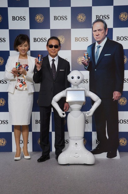 サントリーコーヒー『BOSS』新CM発表会