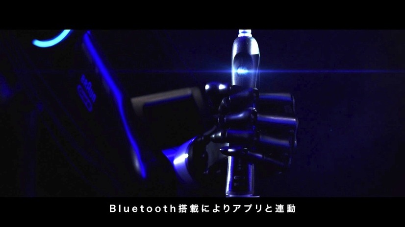 Bluetooth搭載によりアプリと連動