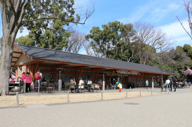 スターバックスコーヒー「上野恩賜公園店」外観