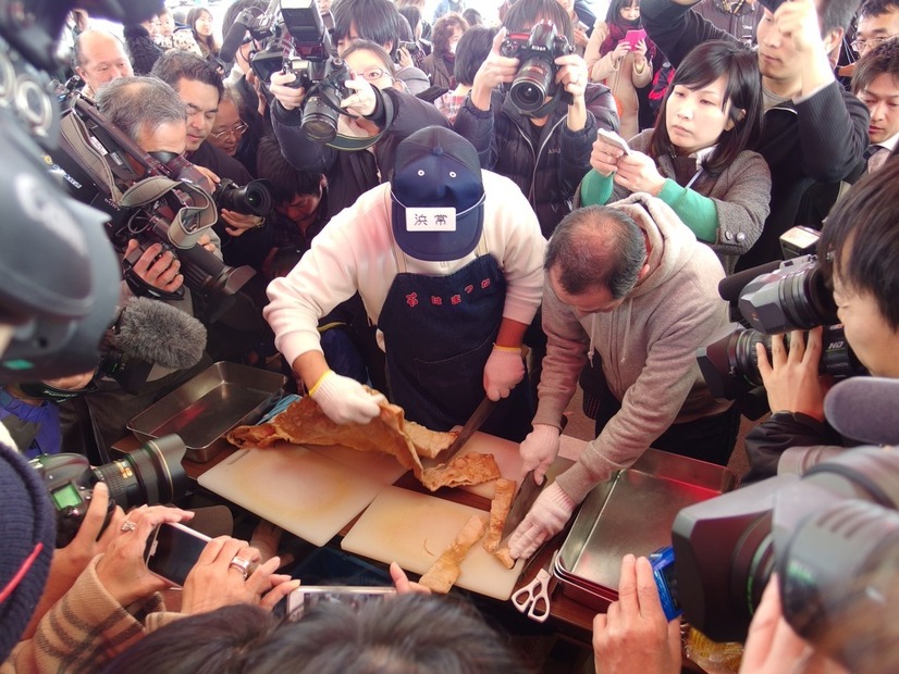 ダイオウイカ試食会