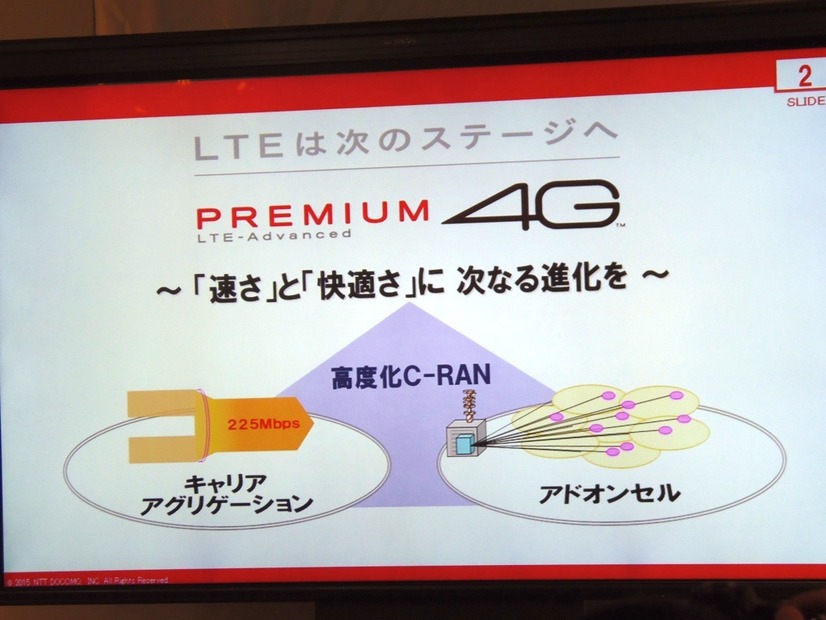 高度化C-RANによって、国内最速の下り最大225Mbpsを実現