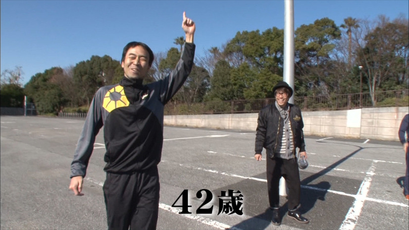 ミスターSASUKEも参戦！ ロンブー淳のヤンチャ企画……車と競走