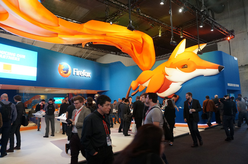 MozillaがMWC 2015に出展するブース