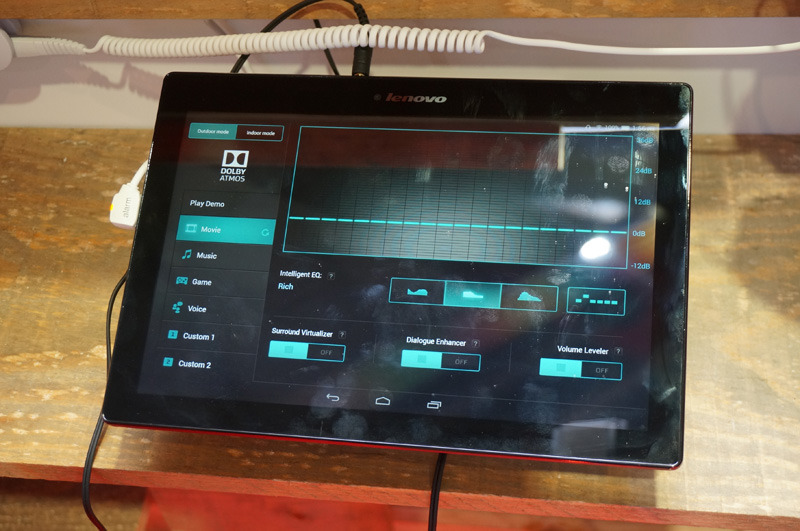 10インチのタブレット「TAB 2 A10-70」