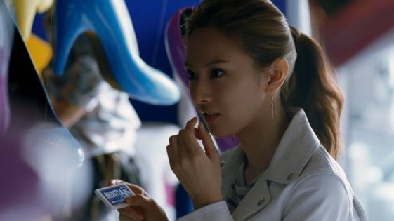 ミンティアの新CMに出演する北川景子