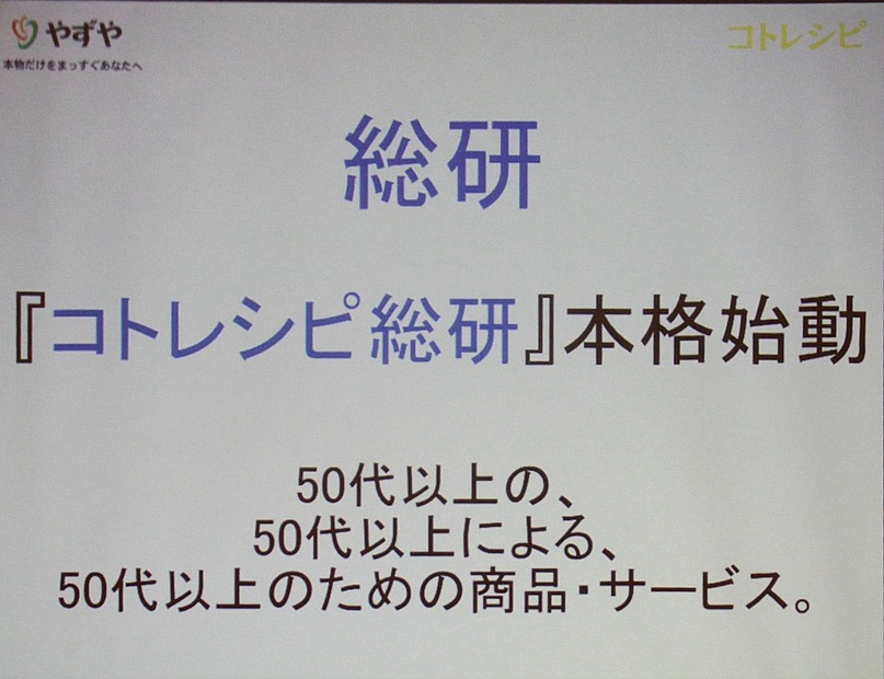 コトレシピ総研を立ち上げ