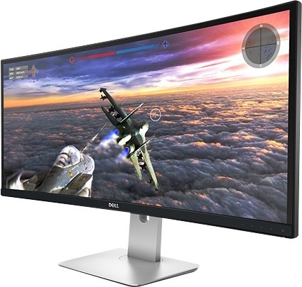 21:9という横長で、曲面となって高い没入感が得られる「U3415W」