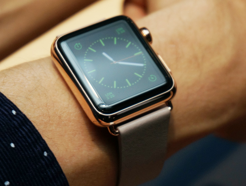 最上位モデルの「Apple Watch EDITION」